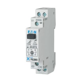 Interruttore a pulsante Eaton, 1 NC, 1 NA, , IP40 Guida DIN