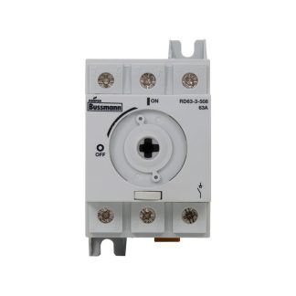 Interruttore sezionatore Eaton RD63-3-508, per guida DIN