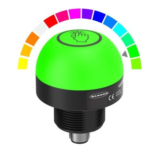 Interruttore capacitivo Momentaneo NA LED RGB, IP69K