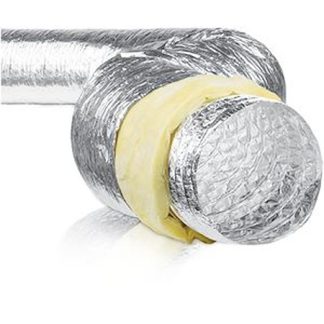 Gaine alu souple isolée d200