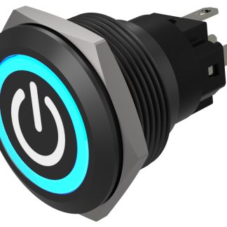 Interruttore a pulsante EAO, Momentaneo, SPST, SPST, luminoso, IP65, IP67 Montaggio a filo
