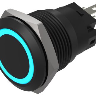 Interruttore a pulsante EAO, Stabile, SPST, SPST, luminoso, IP65, IP67 Montaggio a filo