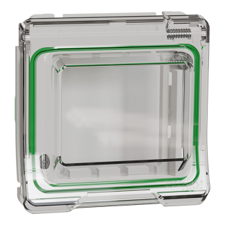 Placca per interruttori Schneider Electric, 1 posto, col. Colore bianco, in Policarbonato, Polipropilene