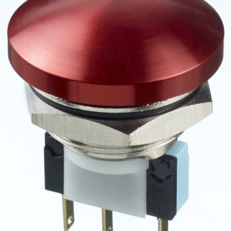 Interruttore a pulsante APEM, Momentaneo, DPDT, , 5 A, IP65 Montaggio a pannello