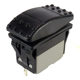 Interruttore a bilanciere RS PRO, SPDT, A ritenuta, , Nero