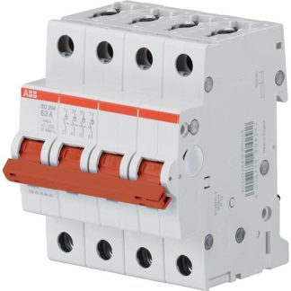 Interruttore di isolamento ABB 2CDD284101R0025 SD204/25 serie SD204, 4P, 4 N/A, 25A, 440V ca