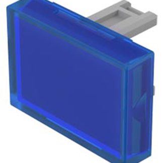 Lente pulsante Rettangolare EAO 31-903.6, colore Blu, per uso con Serie 31