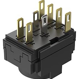 Blocco contatti pulsante EAO, 2 NA + 1 NC, 250V ca/cc, terminali a A saldare