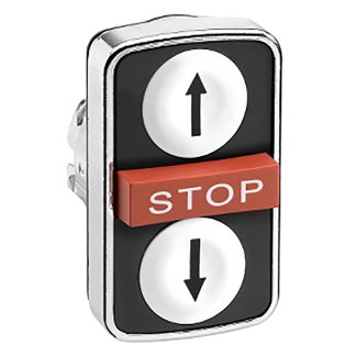 Attuatore pulsante tipo Instabile ZB4BA71114 Schneider Electric serie Harmony XB4