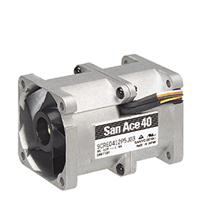 Ventola assiale in c.c. Sanyo Denki 9CR, 54m³/h, 12 V c.c., 40 x 40 x 56mm