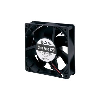 Ventola assiale in c.c. Sanyo Denki 9G, 200.4m³/h, 24 V c.c., 120 x 120 x 38mm
