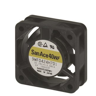 Ventola assiale in c.c. Sanyo Denki 9WF, 13.2m³/h, 24 V c.c., 40 x 40 x 20mm