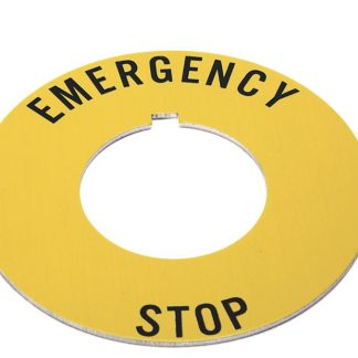 Piastra per legenda Allen Bradley per uso con Pulsante da 30 mm