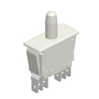 Interruttore a pulsante RS PRO, On-(On), DPDT, 16 A