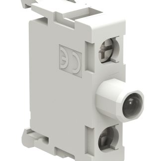 Blocco contatti luminoso Lovato, 85→ 140 V ca, terminali a Vite, LED Blu