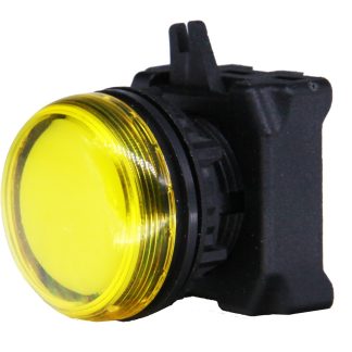 Spia luminosa RS PRO, Giallo, montaggio Montaggio a pannello