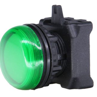Spia luminosa RS PRO, Verde, montaggio Montaggio a pannello