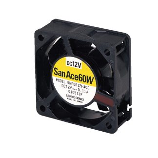 Ventola assiale in c.c. Sanyo Denki 9WP, 18.7cfm, 24 V c.c., 60 x 60 x 25mm