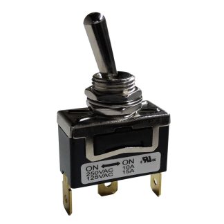 Interruttore a levetta No IP40 On-On SPDT con terminali A saldare