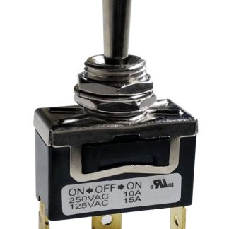 Interruttore a levetta No IP40 On-Off-On SPDT con terminali A saldare