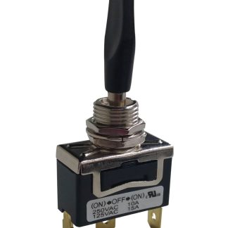 Interruttore a levetta No IP40 (On)-Off-(On) SPDT con terminali A saldare