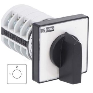 Interruttore Cam RS PRO 4P, 2 posizioni, 20A, 690 V