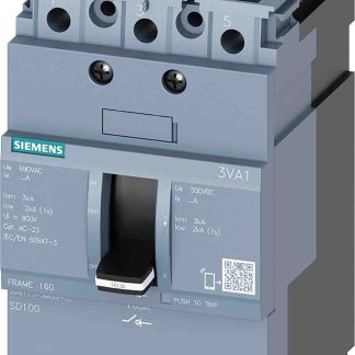 Interruttore di isolamento Siemens 3VA1110-1AA32-0AA0 serie 3VA1 Sentron, 3P, 100A 3VA1110-1AA32-0AA0, IP40