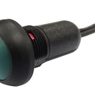Interruttore a pulsante RS PRO, Momentaneo, SPST, IP67 Montaggio a pannello