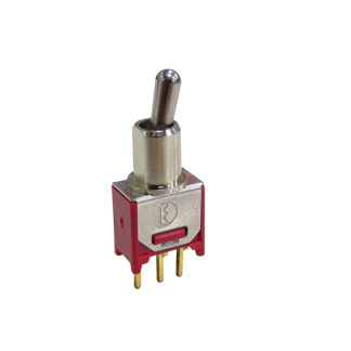 Interruttore a levetta No IP67 On-(On) SPDT con terminali Foro passante