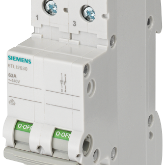 Interruttore di isolamento Siemens 5TL1291-0 serie 5TL, 2P, 100A 5TL