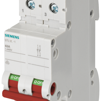 Interruttore di isolamento Siemens 5TL1291-1 serie 5TL, 2P, 100A 5TL