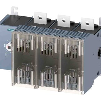 Sezionatore portafusibili Siemens 3KF5363-0LF11, corrente max 630A, 3, fusibile , fusibile NH2, NH3 SENTRON 3KF