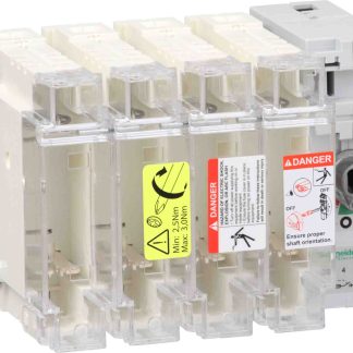 Sezionatore portafusibili Schneider Electric GS2G4 4 N/A, corrente max 63A, 4, fusibile 000 TeSys GS2G