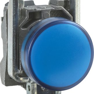 Luce pilota completa XB4BV5B6, LED universale, foro 22mm Harmony XB4