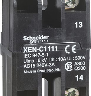 Blocco contatti Schneider Electric, 2 N/A, 240V