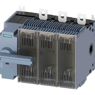 Sezionatore con interruttore Siemens 3KF3325-2LF11, corrente max 250A Integrato, 3, fusibile Dimensione 3 SENTRON 3KD