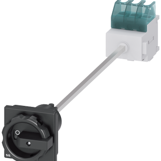 Sezionatore con interruttore Siemens 3LD2113-0TK51, corrente max 25A Integrato, 3, fusibile Misura 2 SENTRON 3LD