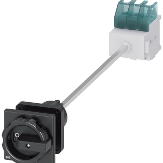 Sezionatore con interruttore Siemens 3LD2144-0TK51, corrente max 25A Integrato, 3, fusibile Misura 2 SENTRON 3LD