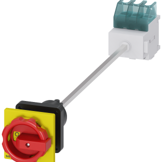 Sezionatore con interruttore Siemens 3LD2144-0TK53, corrente max 25A Integrato, 3, fusibile Misura 2 SENTRON 3LD