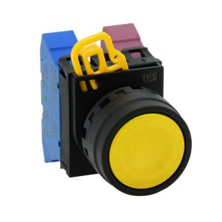 Attuatore pulsante tipo Instabile YW1B-M1Y Idec serie YW1B, Nero