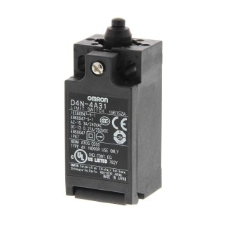 Interruttore di fine corsa Omron, Stantuffo, 1NC/1NA, IP67