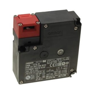 Interruttore di interblocco a solenoide Omron D4NL, 24V cc, 2NC + 1NC/1NO
