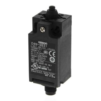 Interruttore di fine corsa Omron, Stantuffo, 2NC/1NA, 240V, 10A, IP67