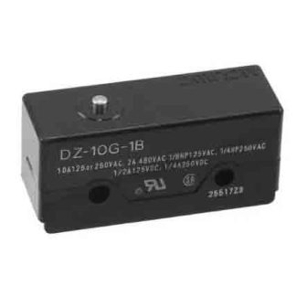 Interruttore di fine corsa Omron, Stantuffo, 2NA, 2NC, 10A