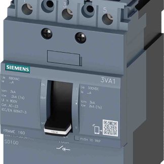 Interruttore di isolamento Siemens 3VA1116-1AA36-0AA0 serie 3VA1, 3P, 160A