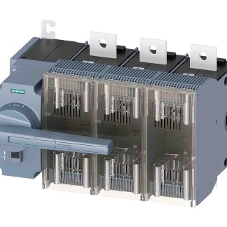 Sezionatore portafusibili Siemens 3KF5363-2LF11 8NA/8NC, corrente max 630A, 3, fusibile , fusibile NH2, NH3, Montaggio