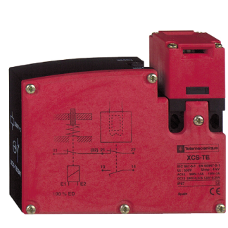Interruttore di interblocco a solenoide Telemecanique Sensors XCS, 2NC