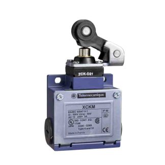 Interruttore di fine corsa Telemecanique Sensors, Leva con pulsante con rotella, 1NC/1NA, 500V, 10A, IP66