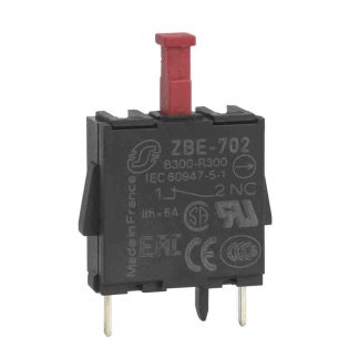 Blocco contatti Schneider Electric, 1 N/C, terminali a Pin