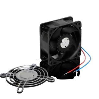 Ventilatore con filtro Rittal 60 x 60mm, 24 V cc, 21m³/h, rumorosità 20dB